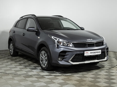 2021 Kia Rio X IV Рестайлинг, серый, 1299777 рублей, вид 3