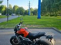 2014 Yamaha MT-09 (FZ-09), оранжевый, 640000 рублей