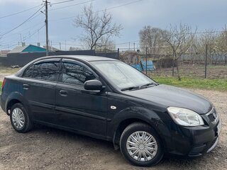 2009 Kia Rio II Рестайлинг, чёрный, 435000 рублей, вид 2