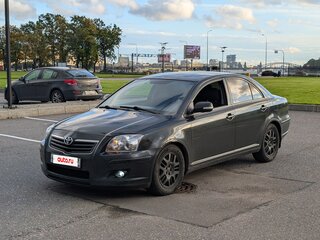 2007 Toyota Avensis II Рестайлинг, чёрный, 560000 рублей, вид 1