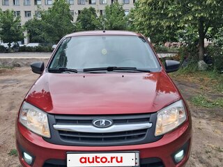 2017 Lada (ВАЗ) Granta I, красный, 520000 рублей, вид 2