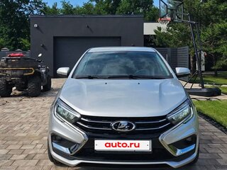2024 Lada (ВАЗ) Vesta I Рестайлинг (NG), серый, 1340000 рублей, вид 1