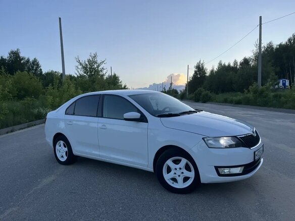 2016 Skoda Rapid I, белый, 700000 рублей - вид 9