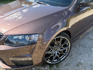 2013 Skoda Octavia III (A7), коричневый, 950000 рублей, вид 5