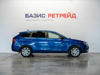 2021 Lada (ВАЗ) Vesta SW I, синий, 1179000 рублей, вид 4