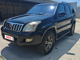 2008 Toyota Land Cruiser Prado 5-speed 120 Series Рестайлинг, чёрный, 1800000 рублей, вид 1