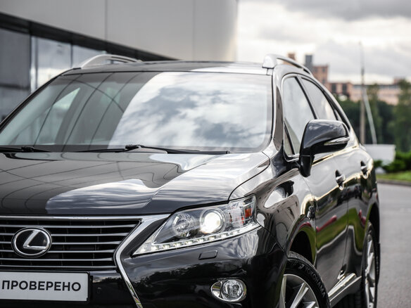 2014 Lexus RX 350 III Рестайлинг, чёрный - вид 1