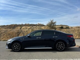 2018 Kia Optima IV Рестайлинг, синий, 2300000 рублей, вид 2