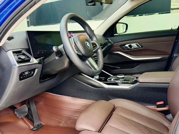 2023 BMW 3 серии Long 320Li VII (G2x) Рестайлинг, синий, 3280000 рублей - вид 6