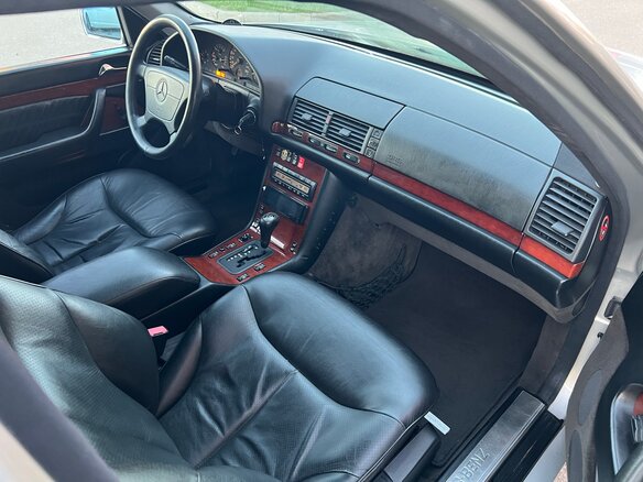 1998 Mercedes-Benz S-Класс 320 III (W140) Рестайлинг, серебристый, 1285000 рублей - вид 20