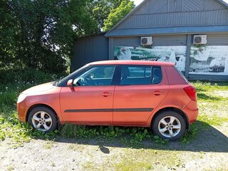 2007 Skoda Fabia II, красный, 300000 рублей, вид 1