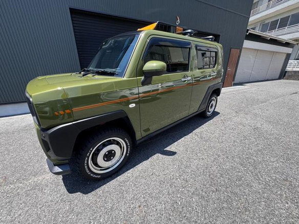 2022 Daihatsu Taft II, зелёный - вид 1