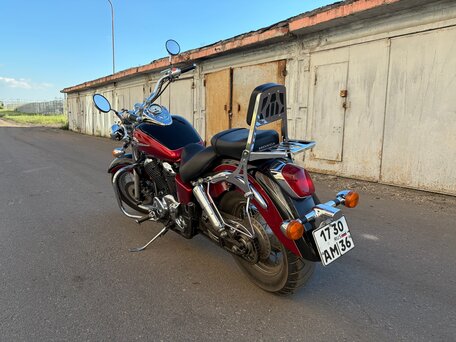 2002 Honda VT 750, красный, 410000 рублей, вид 5