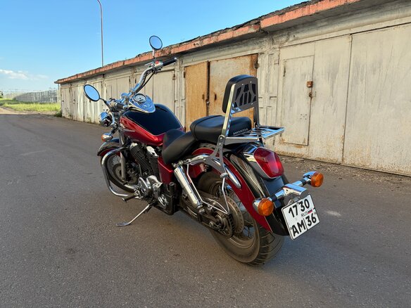 2002 Honda Shadow 750, красный, 375000 рублей - вид 4