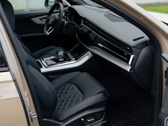 2025 Audi Q7 50 TDI II (4M) Рестайлинг 2, бежевый, 12855077 рублей - вид 15