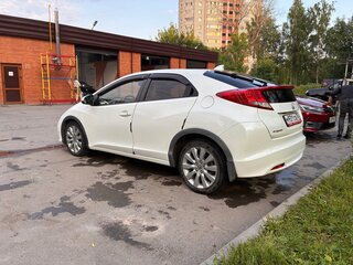 2012 Honda Civic IX, белый, 1200000 рублей, вид 2
