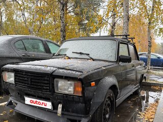 2010 Lada (ВАЗ) 2107, чёрный, 260000 рублей, вид 1