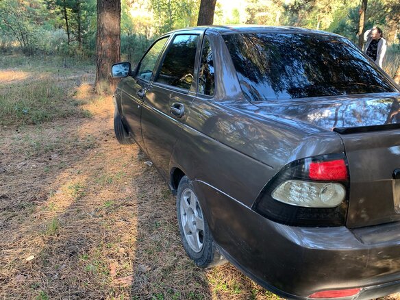 2007 Lada (ВАЗ) Priora I, серый, 170000 рублей - вид 7