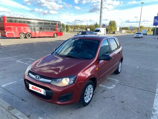 2016 Lada (ВАЗ) Kalina II, красный, 280000 рублей, вид 2