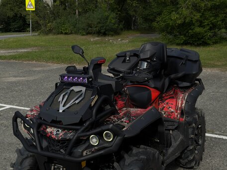 2022 BRP Can-Am Outlander X MR 1000R, золотистый, 1600000 рублей, вид 2