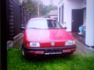 1992 Volkswagen Passat B3, красный, 80000 рублей, вид 3