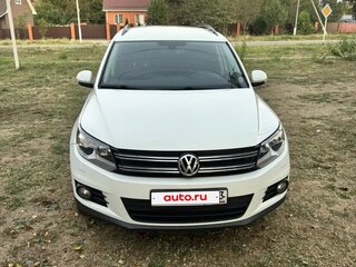 2014 Volkswagen Tiguan I Рестайлинг, белый, 1560000 рублей, вид 1