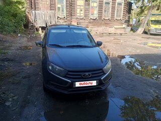 2020 Lada (ВАЗ) Granta I Рестайлинг, чёрный, 755000 рублей, вид 2