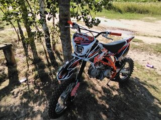 2024 Kayo Basic TT125EM, оранжевый, 81000 рублей, вид 3