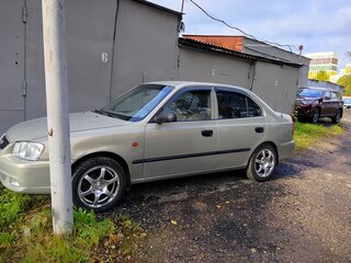 2008 Hyundai Accent ТагАЗ II, бежевый, 550000 рублей, вид 3