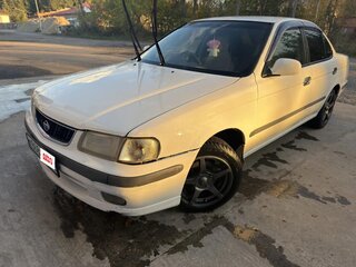 2001 Nissan Sunny B15, белый, 340000 рублей, вид 1