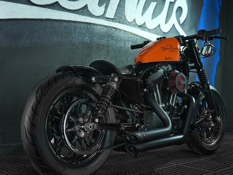 2020 Harley-Davidson Sportster 1200, оранжевый, 1330000 рублей, вид 3