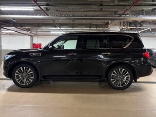 2018 Infiniti QX80 I Рестайлинг 2, чёрный, 3300000 рублей, вид 4