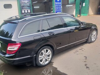 2008 Mercedes-Benz C-Класс 220 CDI III (W204), чёрный, 1100000 рублей, вид 1