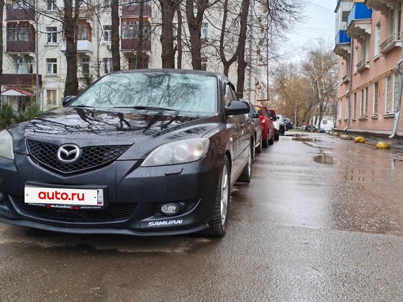 2007 Mazda 3 I (BK) Рестайлинг, чёрный, 380000 рублей - вид 11