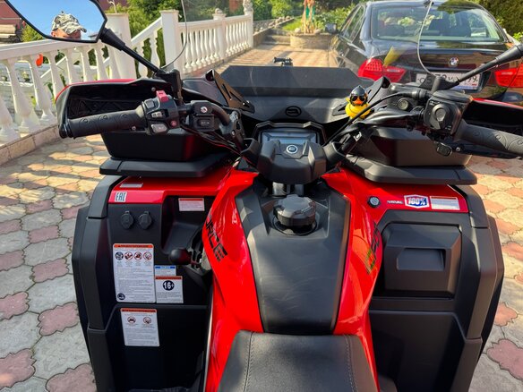 2021 CFMoto CFORCE 600 EPS, красный, 930000 рублей - вид 6