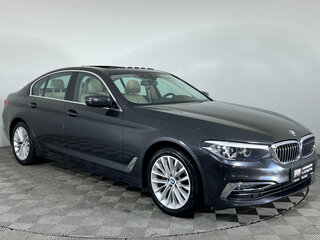 2019 BMW 5 серии 520d VII (G30/G31/G38), серый, 3700000 рублей, вид 3