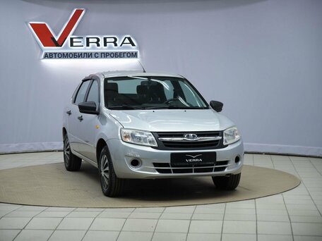 2017 Lada (ВАЗ) Granta I, серебристый, 380000 рублей, вид 3