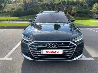 2022 Audi A8 Long 55 TFSI IV (D5), чёрный, 6900000 рублей, вид 2
