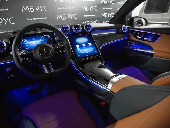 2026 Mercedes-Benz GLC Coupe 300 II (C254), серый - вид 14