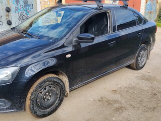 2012 Volkswagen Polo V, чёрный, 650000 рублей, вид 1