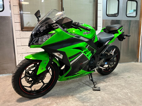 2014 Kawasaki Ninja 250R, зелёный, 399000 рублей, вид 3