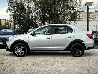 2022 Renault Logan Stepway II Рестайлинг, серебристый, 759000 рублей, вид 4