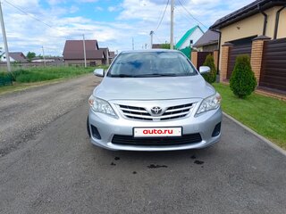 2012 Toyota Corolla X (E140, E150) Рестайлинг, серебристый, 1010000 рублей, вид 2