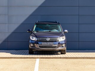 2012 Volkswagen Tiguan I Рестайлинг, синий, 1295000 рублей, вид 2