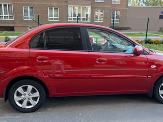 2011 Kia Rio II Рестайлинг, красный, 490000 рублей, вид 1