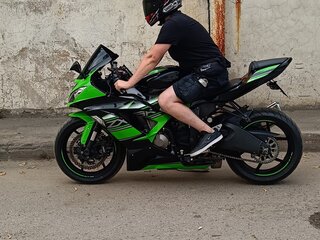 2015 Kawasaki ZX-6 Ninja, зелёный, 810000 рублей, вид 3