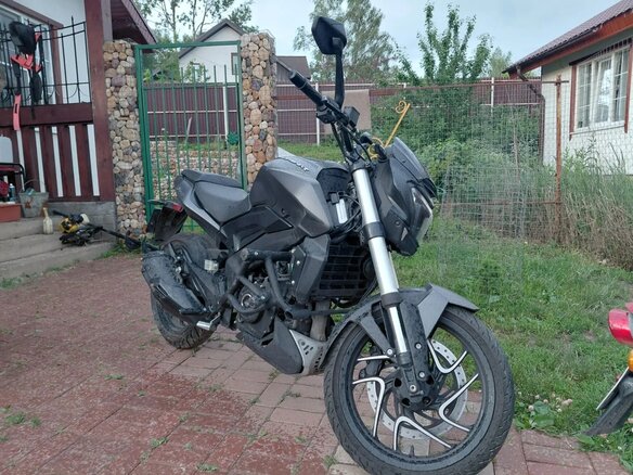 2022 Bajaj Dominar 400, чёрный, 350000 рублей