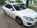 2011 Mazda 6 II (GH) Рестайлинг, белый, 810000 рублей - вид 5