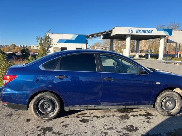 2014 Nissan Almera III (G15), синий, 510000 рублей - вид 1