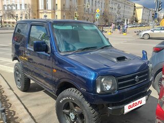 2011 Suzuki Jimny Kei car III Рестайлинг 1, синий, 990000 рублей, вид 1